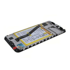 Huawei Y6 2018 Skärm med LCD Display med Battery Original - Svart