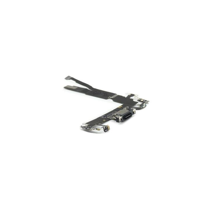 Charging Board Compatible for iPhone 16 Black Pulled
