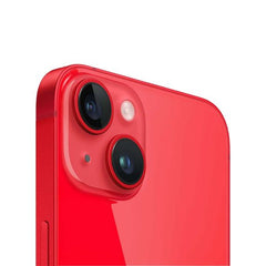 iPhone 14 Plus Kameralins med Ram - Röd