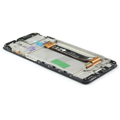 Display complete with housing Black Compatible for Samsung Galaxy A23 5G Service Pack