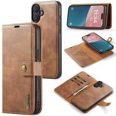DG.MING iPhone 16 Fodral - Brun