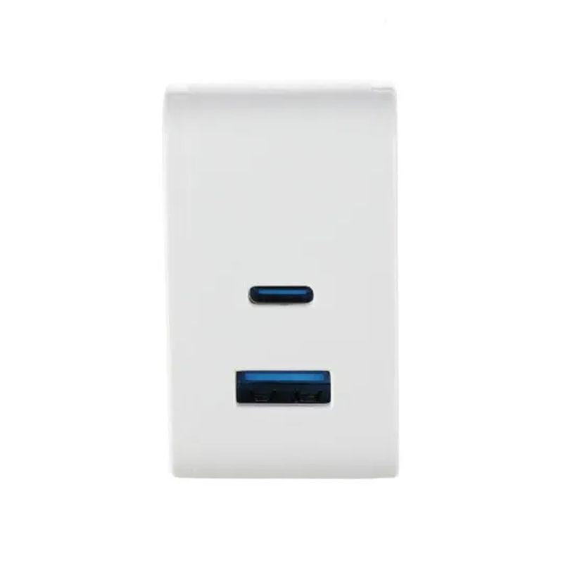 Rvelon 65W USB-C+A GaN Väggladdare