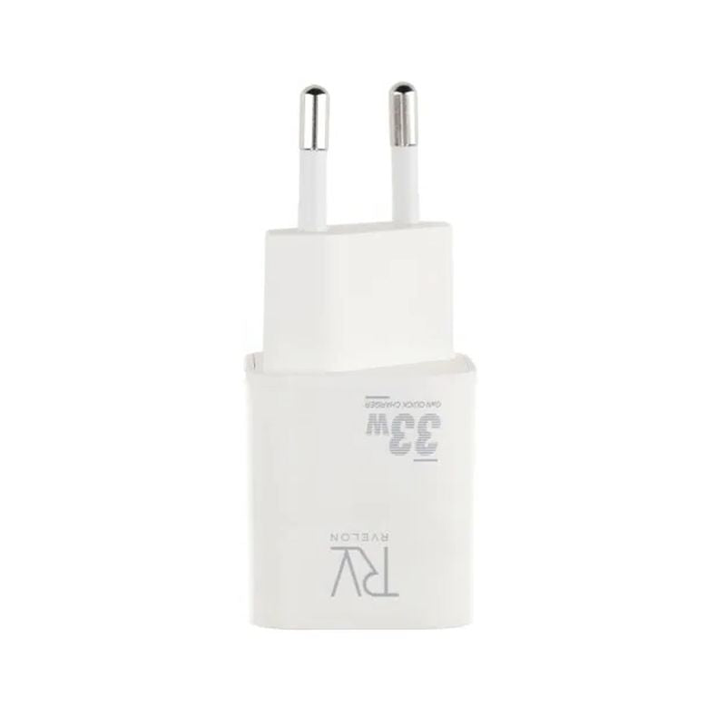 Rvelon 33W USB-C+A GaN Väggladdare