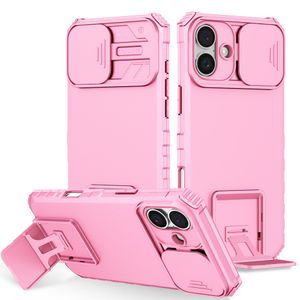 iPhone 16 Plus Skal med kameraskydd - Rosa