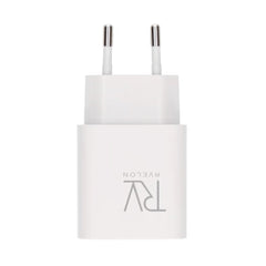Rvelon Snabbladdare USB-A & USB-C 20W