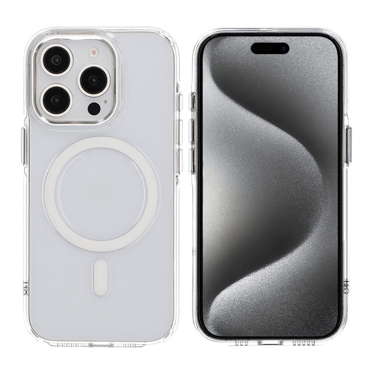 iPhone 15 Pro Max Mobilskal Silikon Rvelon - Blå