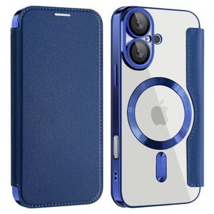 iPhone 16 Plus Fodral med Kortplatser - Blå