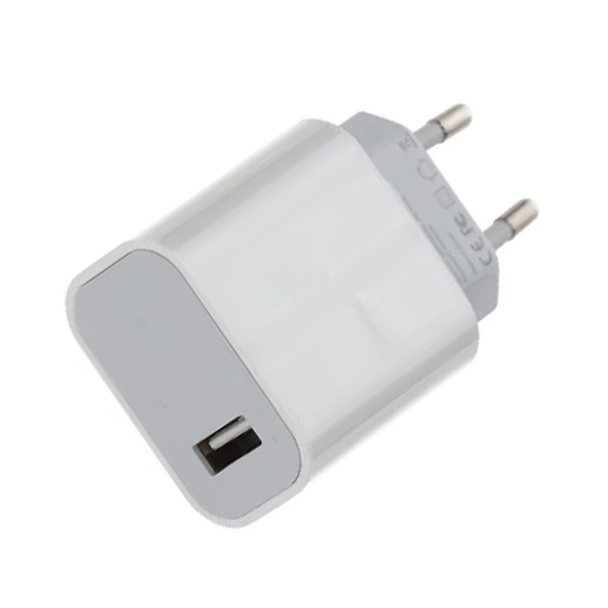 USB A Laddare 10W - Vit