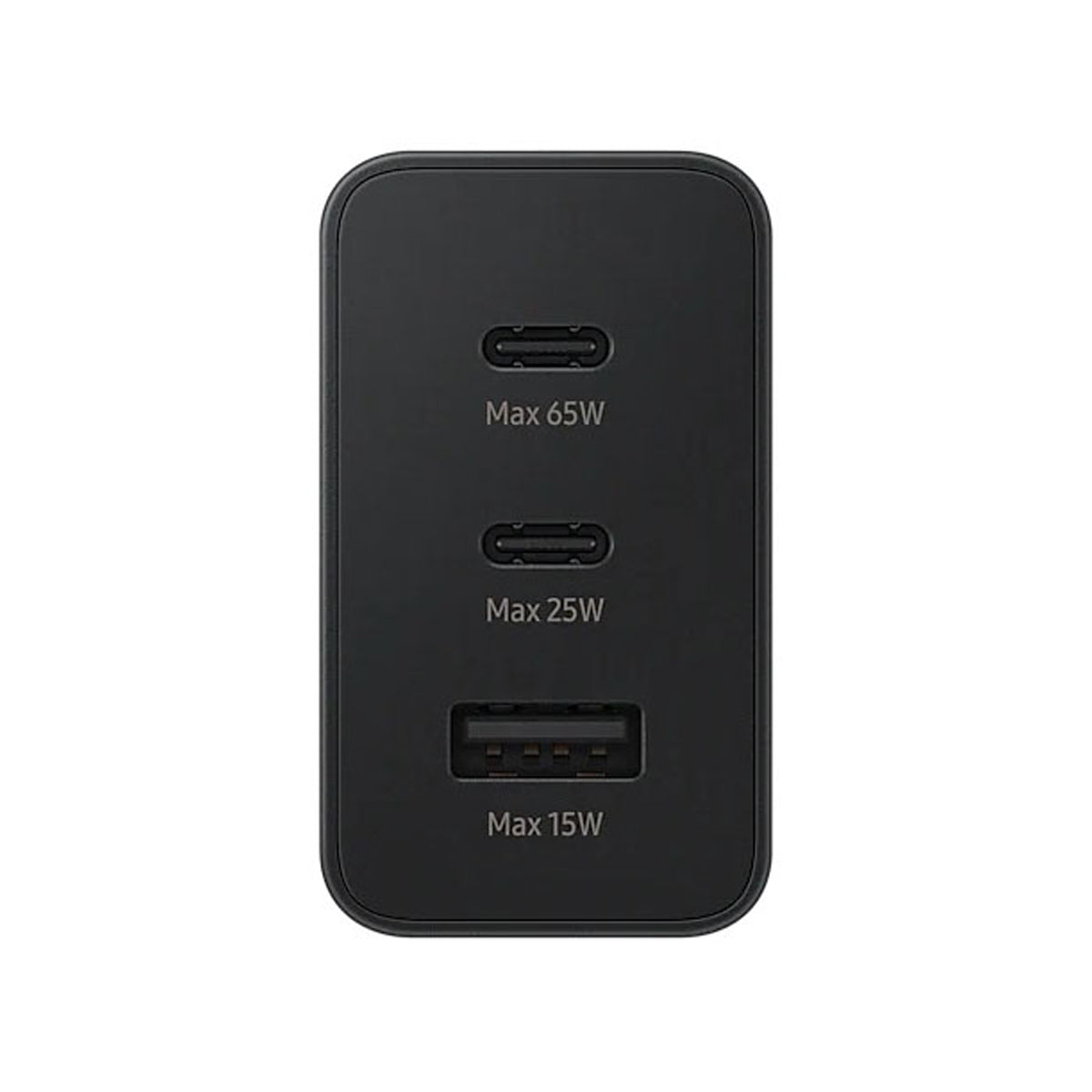 Samsung Trio Laddare 65W 2xUSB-C 1xUSB-A - Svart