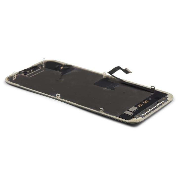 Display Assembly With Sensor Flex Compatible for iPhone 16 Pro Black Refurbished
