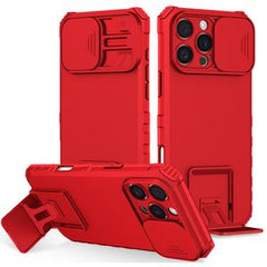 iPhone 16 Pro Max Skal med kameraskydd - Röd