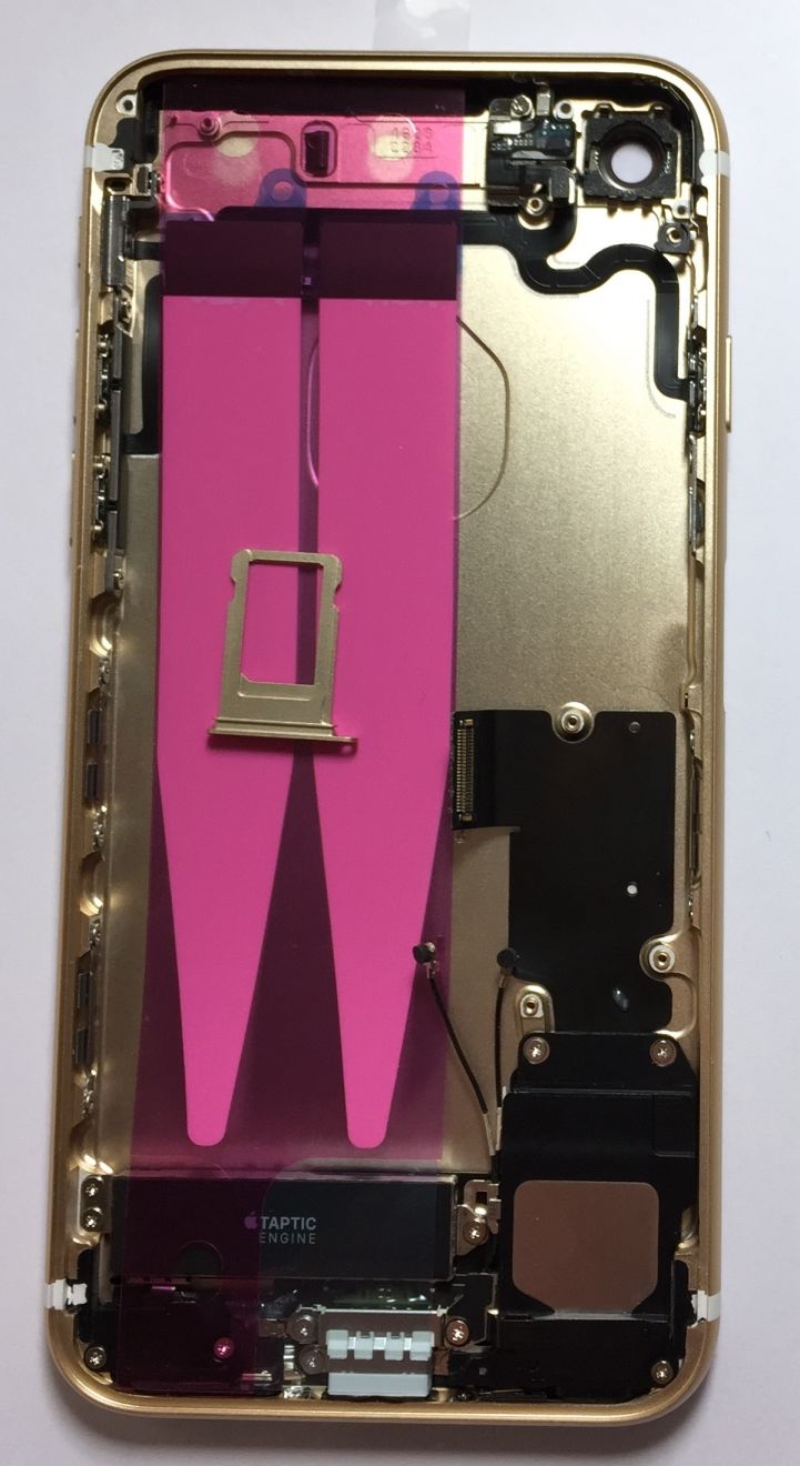 iPhone 7 Back cover assembly, gold