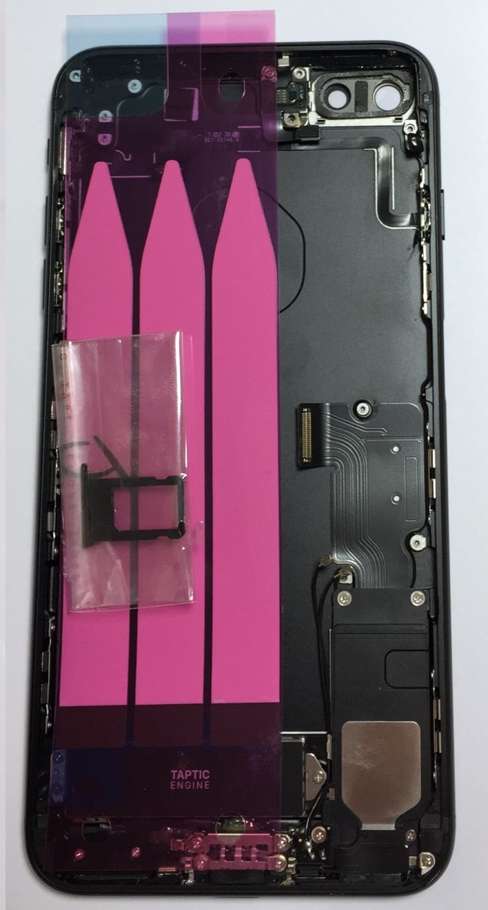iPhone 7 Plus Back cover assembly, black
