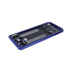 Xiaomi Mi 9 Lite Skärm/Display + Ram (Service Paket) - Blå