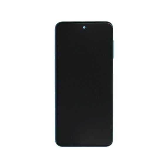 Xiaomi Redmi Note 9 Pro Complete LCD Display Unit Blue (Original Service Pack)