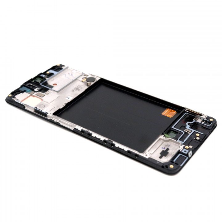 Display Assembly Complete with Housing Compatible for Samsung Galaxy A51 (A515F) Black Service Pack