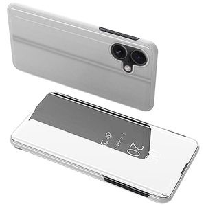 iPhone 16 Fodral med View Window - Silver