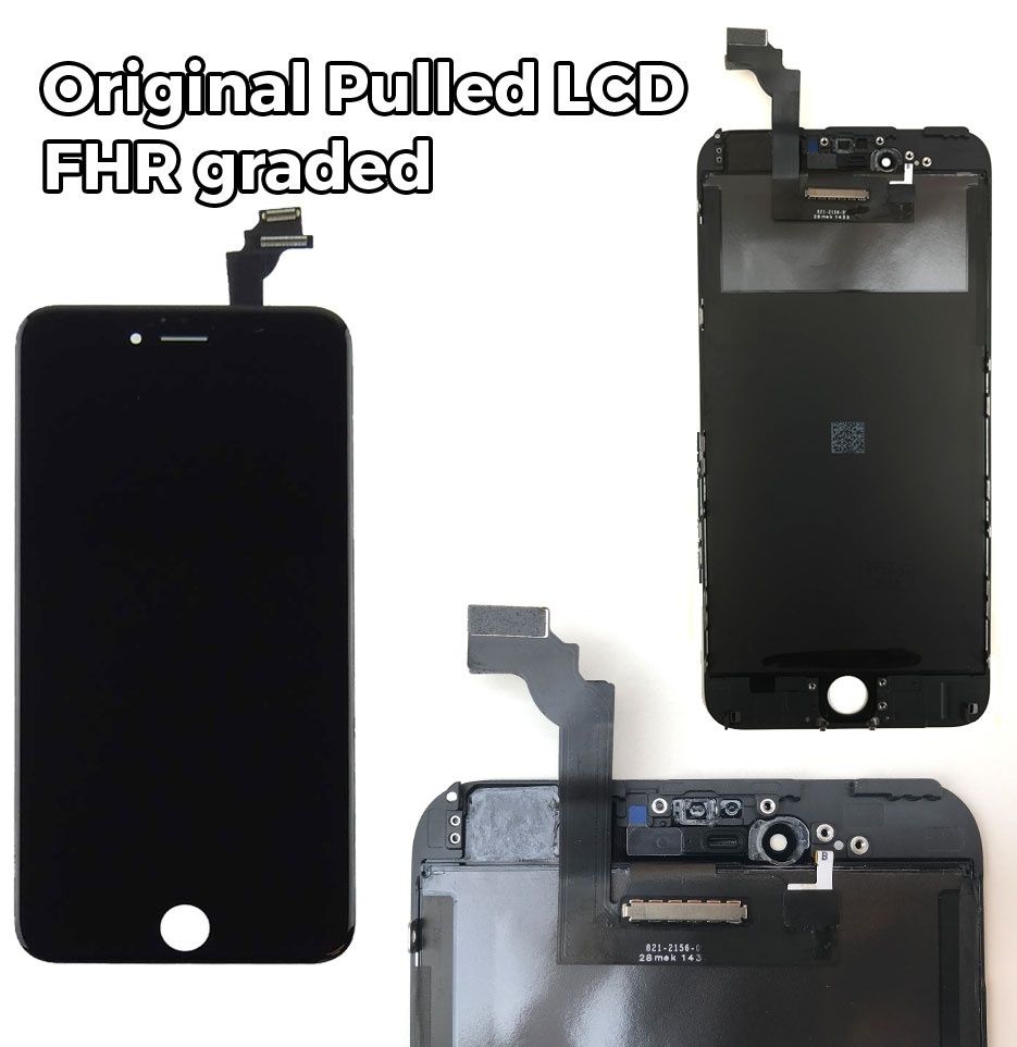 iPhone 6 Plus, LCD-screen, Original Pulled, black