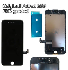 iPhone 7, LCD-screen, Original Pulled, black
