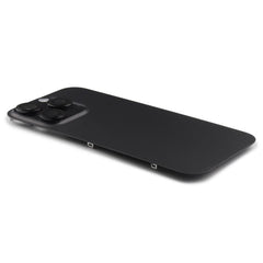 Back Cover incl. Camera lens, Flash Light and Wireless Charging Compatible for iPhone 16 Pro Black Titanium Pulled