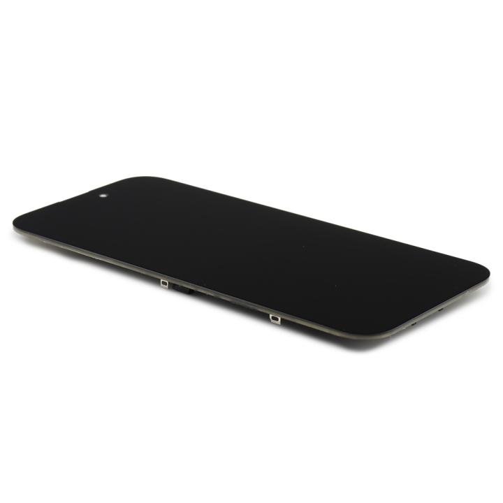 Display Assembly Compatible for iPhone 15 Pro Black Pulled