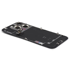 Back Cover incl. Camera lens, Flash Light and Wireless Charging Compatible for iPhone 16 Pro Black Titanium Pulled