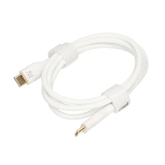 Rvelon Laddkabel USB C till USB C Silikon 60W - 1M Vit