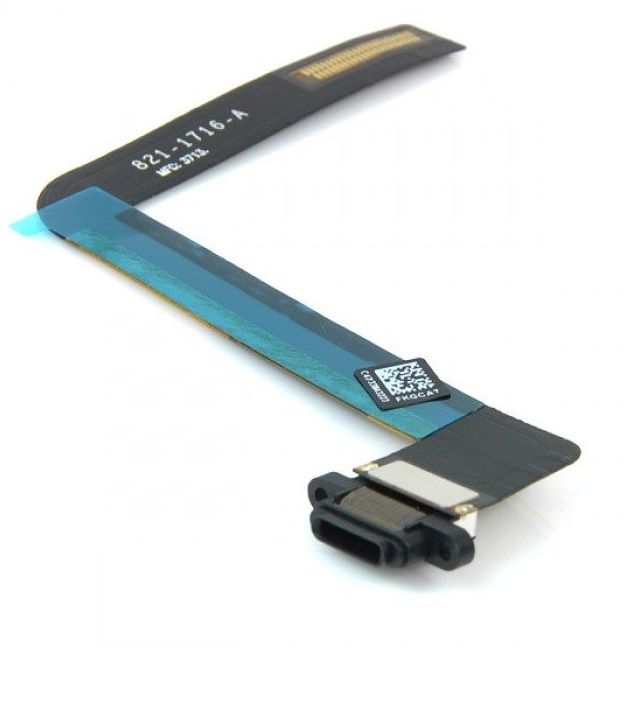 iPad Air 2 Charging Port Flex Cable Ribbon - Black