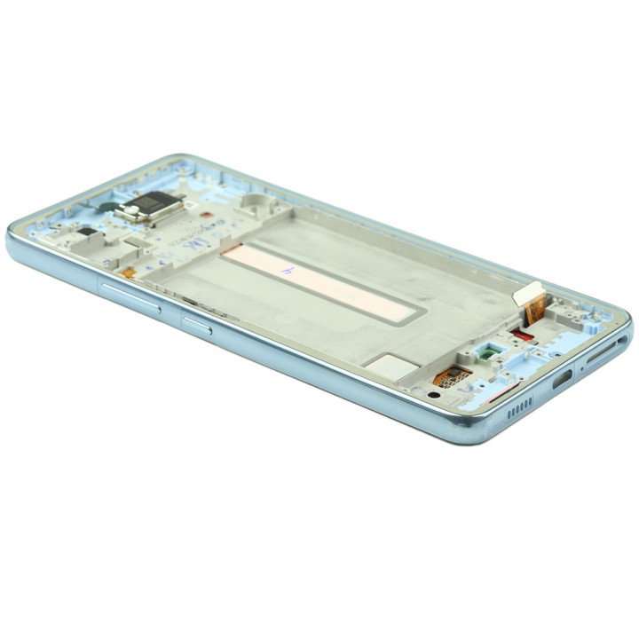 Display Complete with Housing Awesome Compatible for Samsung Galaxy A53 5G Blue Service Pack