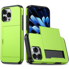 iPhone 16 Pro Skal med kortplats - Grön