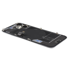 Back Cover incl. Camera lens, Flash Light and Wireless Charging For iPhone 16 White Pulled