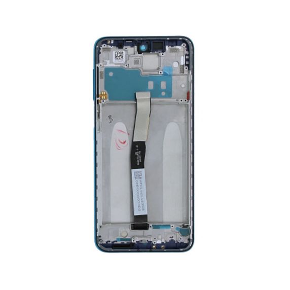 Xiaomi Redmi Note 9 Pro Complete LCD Display Unit Blue (Original Service Pack)