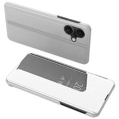 iPhone 16 Plus Fodral med View Window - Silver