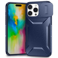 iPhone 16 Pro Camshield Skal - Blå
