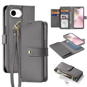 DUX DUCIS iPhone 16e Plånboksfodral - Grå