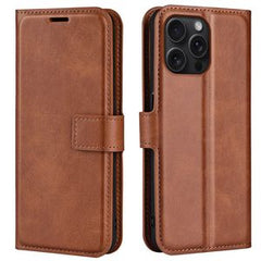 iPhone 16 Pro Max Plånboksfodral - Ljusbrun