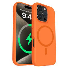 iPhone 16 Pro Max Silikonskal - Orange