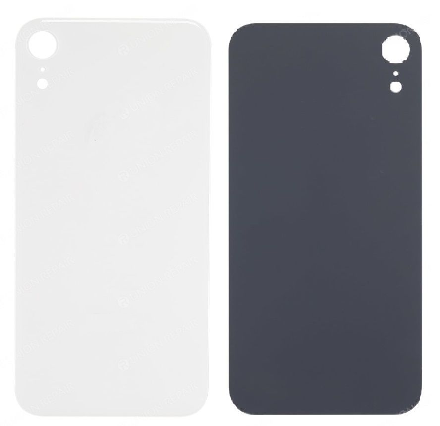 iPhone XR Back Cover Without Frame, No Logo, White