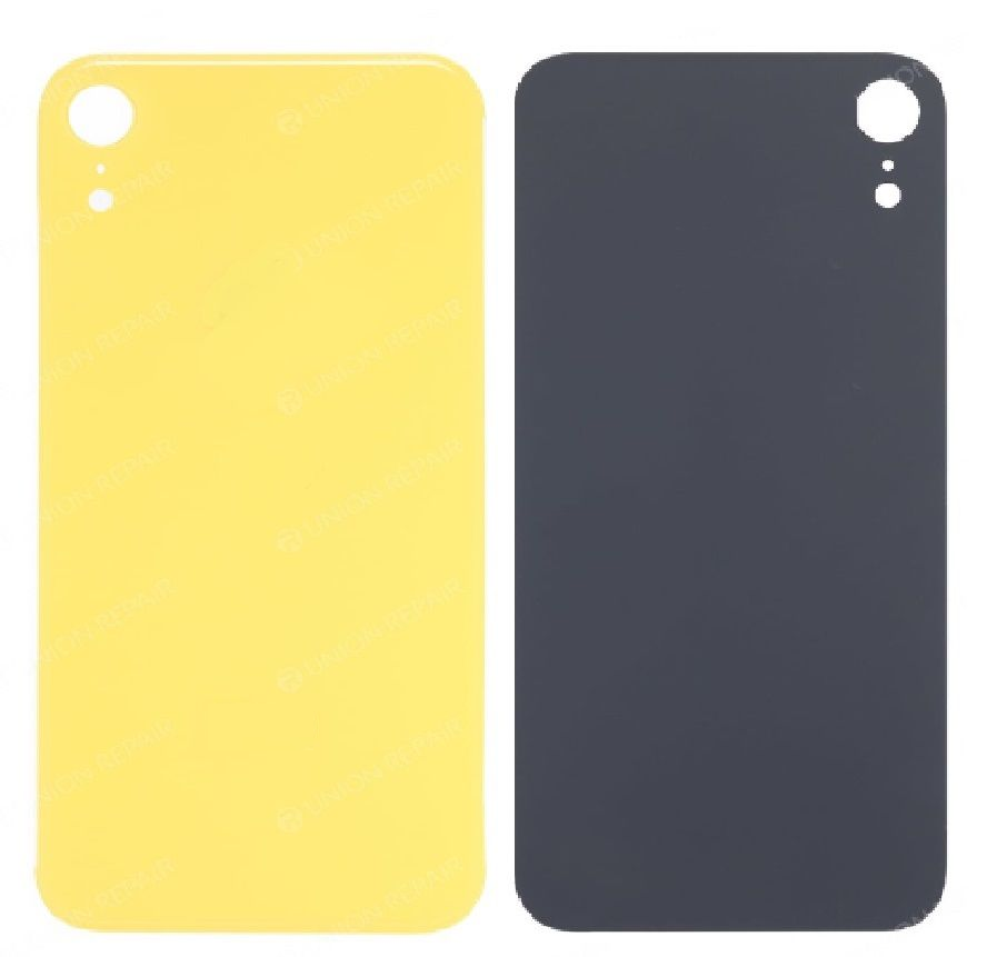 iPhone XR Back Cover Without Frame, No Logo, Yellow