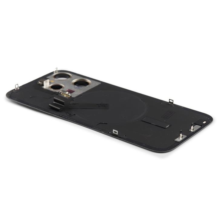 Back Cover incl. Camera lens, Flash Light and Wireless Charging Compatible for iPhone 15 Pro (EU Version) Natural Titanium Pulled