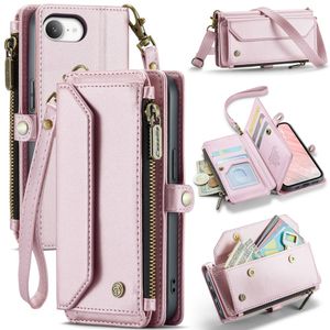 CASEME iPhone 16e Plånboksfodral - Rosa
