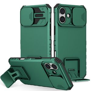 iPhone 16 Plus Skal med kameraskydd - Grön