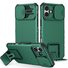 iPhone 16 Plus Skal med kameraskydd - Grön