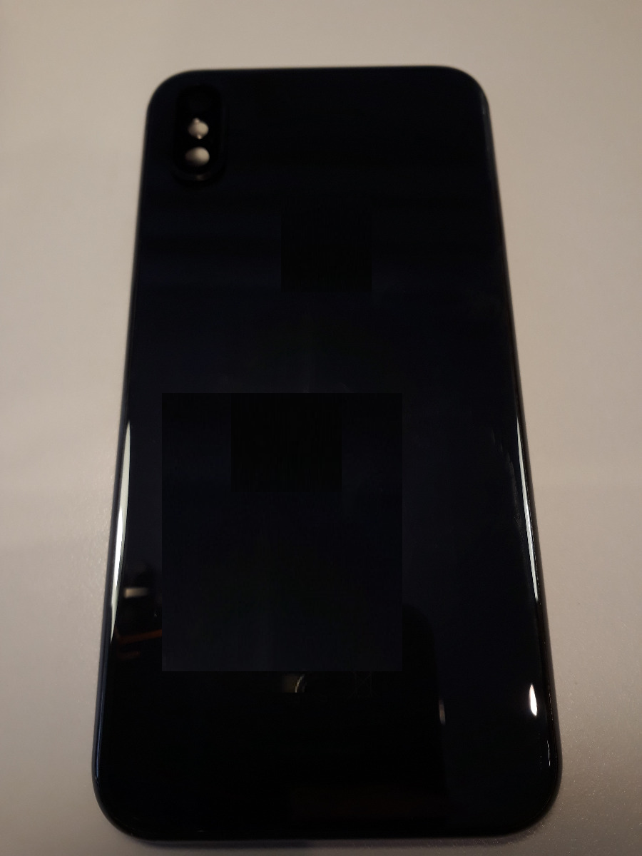 iPhone XS Back Cover, Refurbished Original, Black