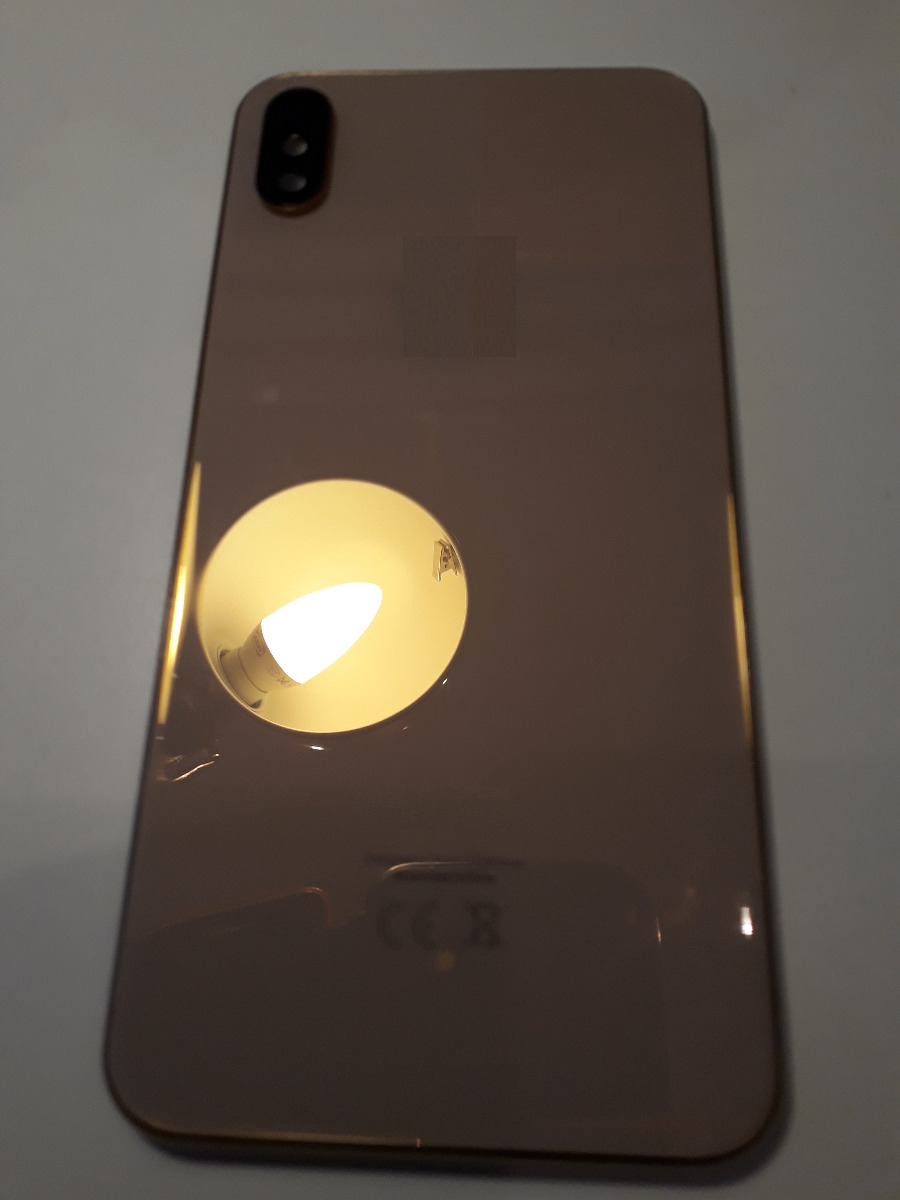 iPhone XS Back Cover, Refurbished Original, Gold