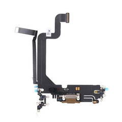 iPhone 14 Pro Max Laddkontakt med Flexkabel Original - Guld