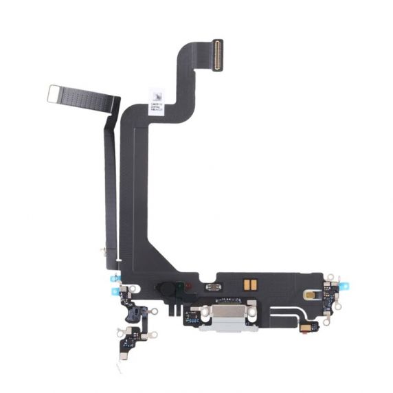 iPhone 14 Pro Max Laddkontakt med Flexkabel Original - Vit