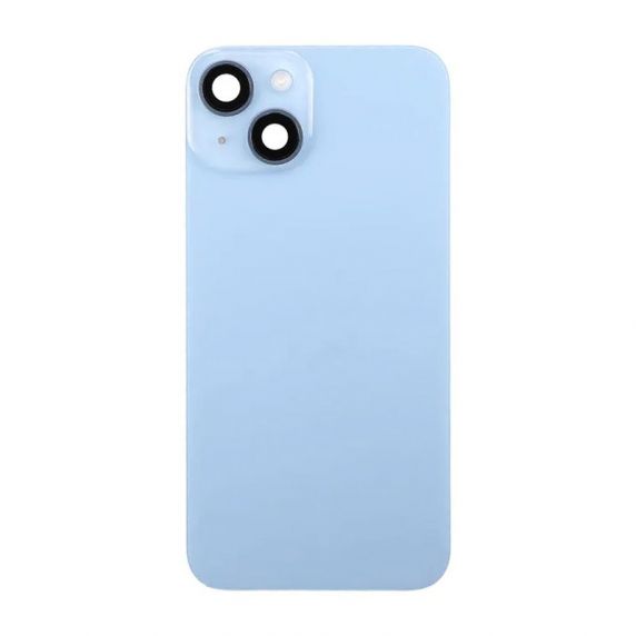 iPhone 14 Plus Baksida Glas - Blå