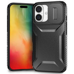 iPhone 16 Plus Camshield Skal - Svart
