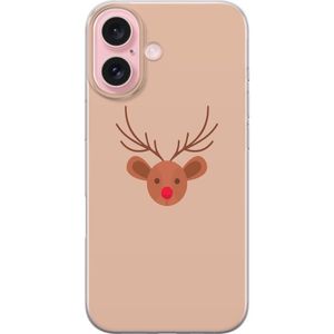 Apple iPhone 16 Transparent Mobilskal Ren Julkänsla